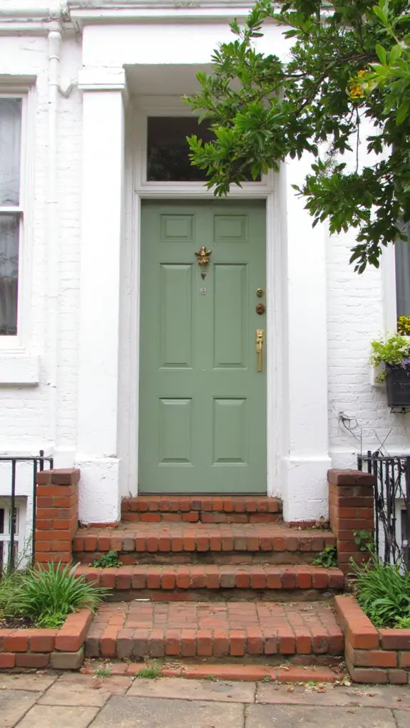 tranquil elegant entrance color