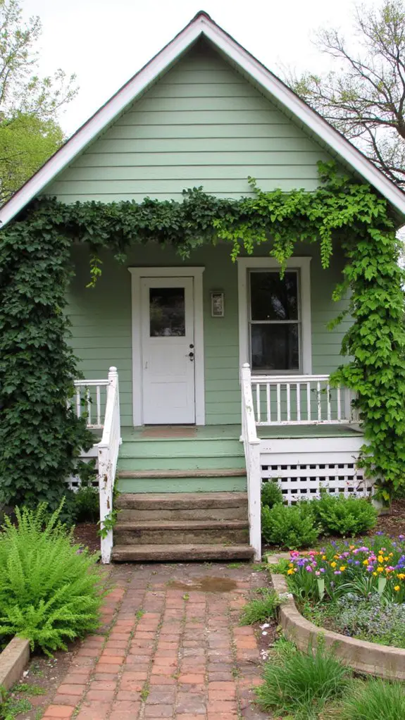 tranquil exterior color palette