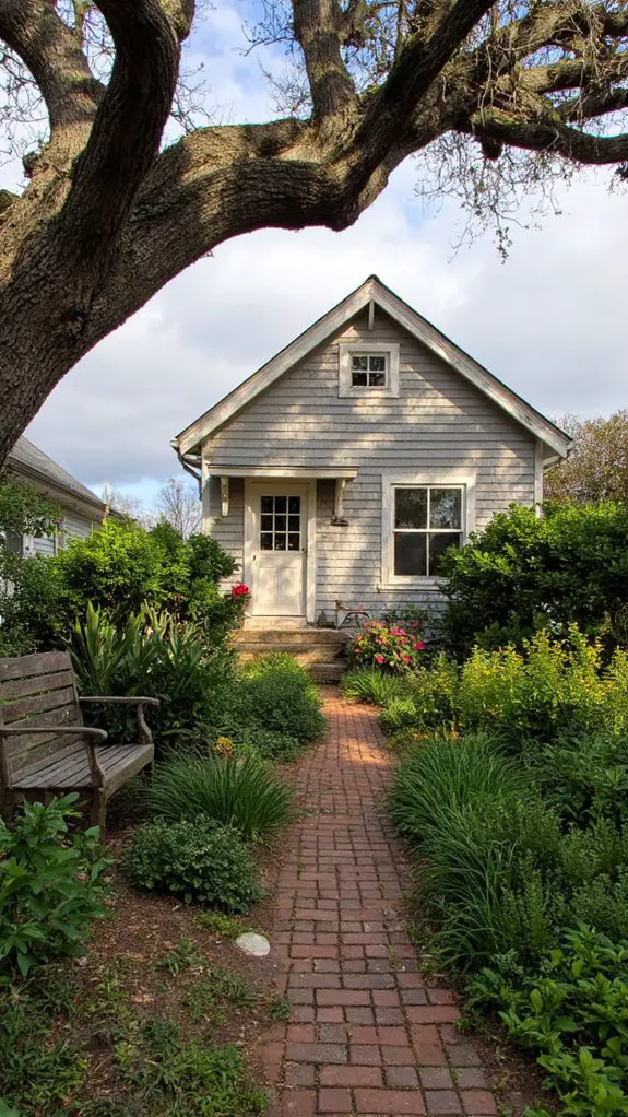 tranquil gray coastal retreat