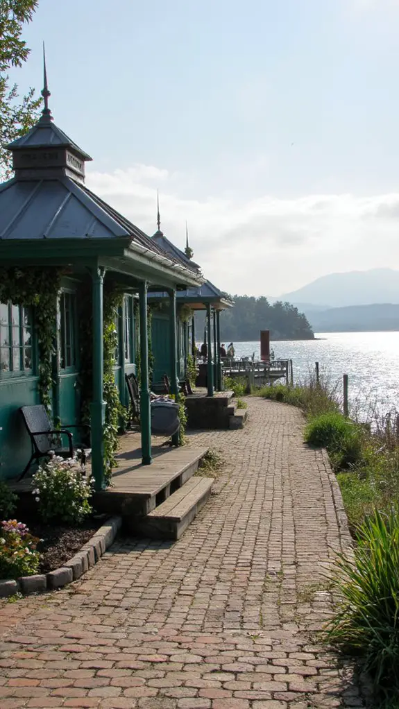 tranquil lakeside escape retreat