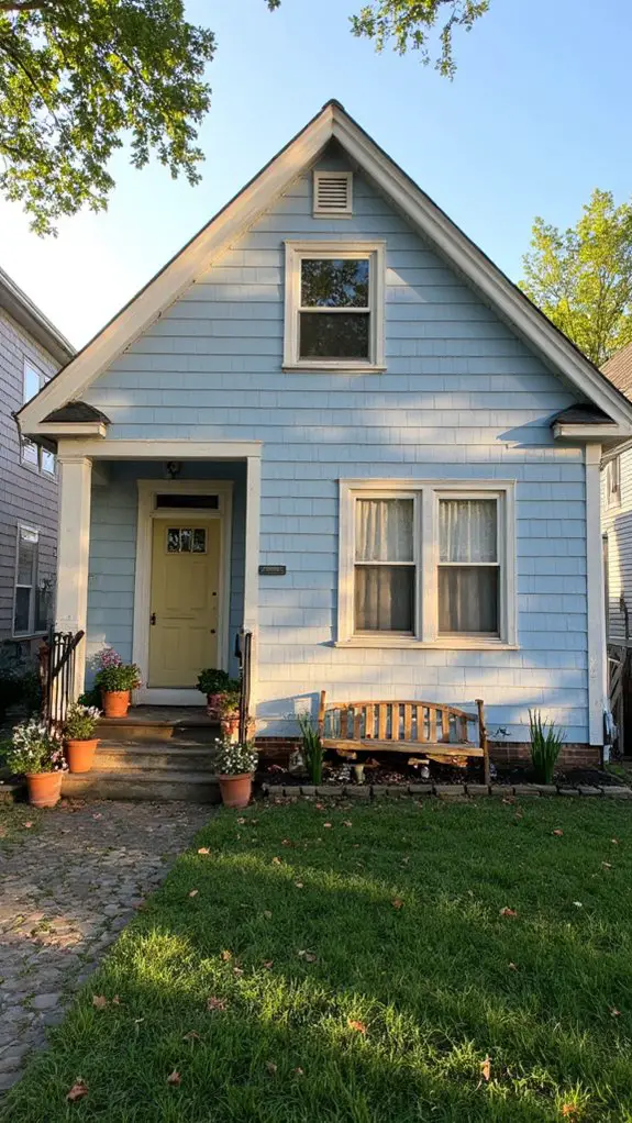 tranquil light blue charm