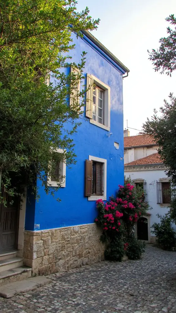 tranquil mediterranean architectural harmony