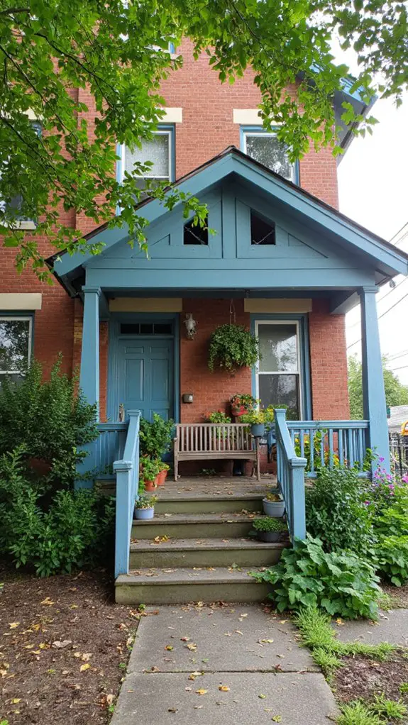 tranquil mediterranean home exterior