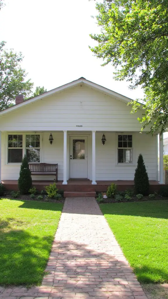 tranquil minimalist garden design