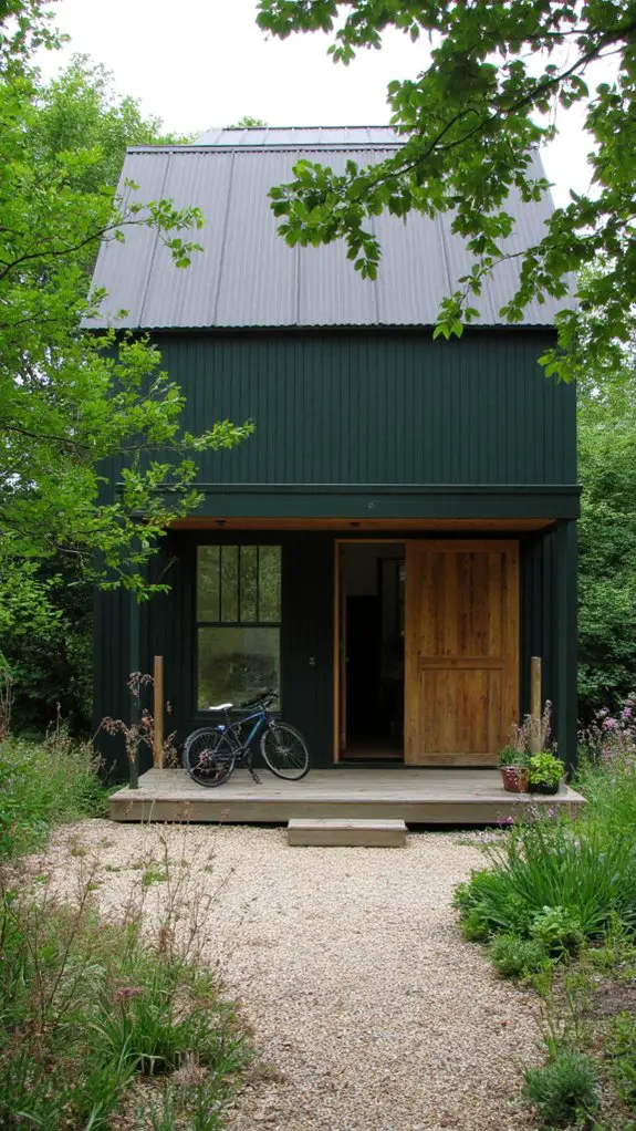 tranquil minimalist nature retreat
