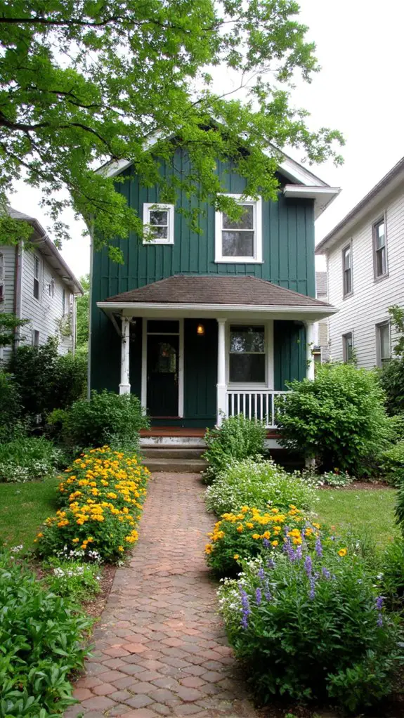 tranquil nature inspired exterior color