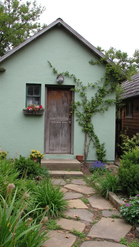 tranquil nature inspired living space