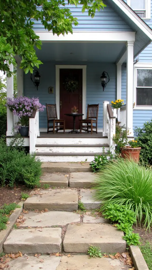 tranquil outdoor seating retreat