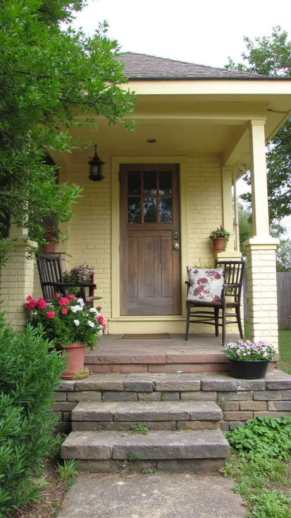 tranquil pale yellow retreat