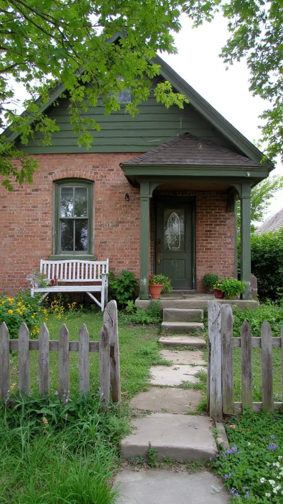 tranquil rustic green retreat