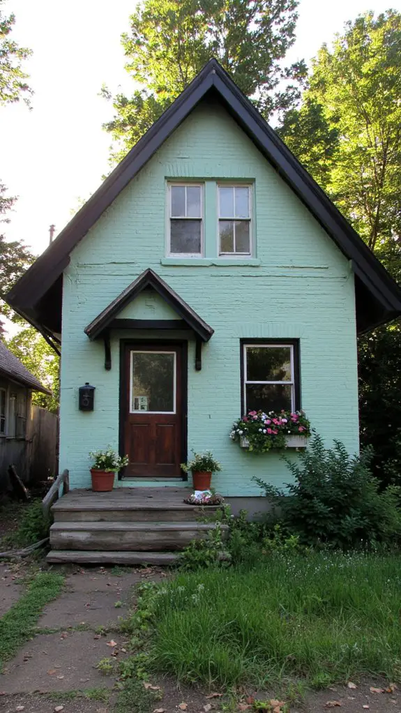 tranquil seafoam green retreat