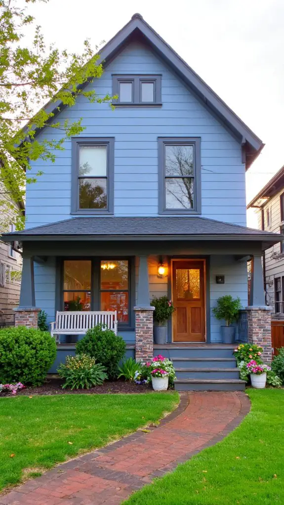 tranquil urban color combination