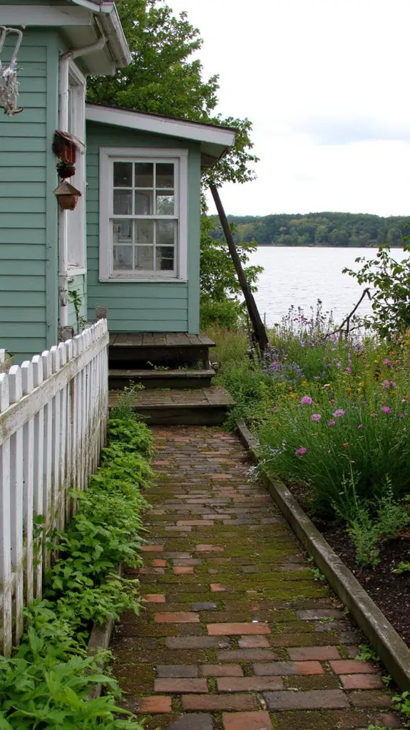 tranquil vintage lakeside retreat