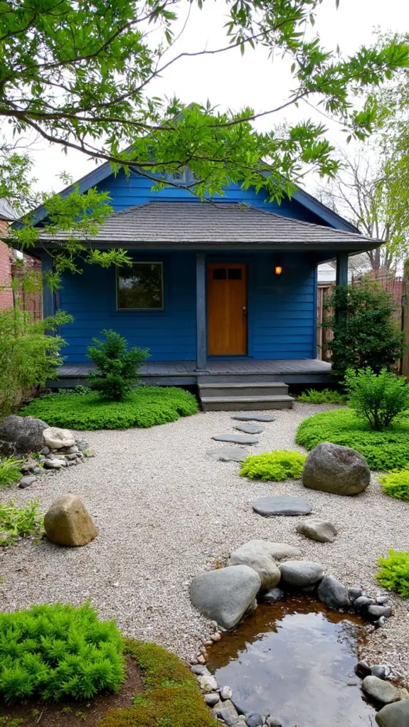 tranquil zen garden oasis