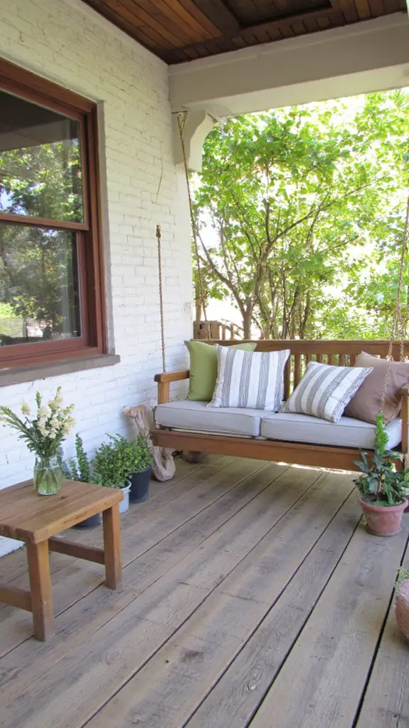 tranquil zen porch retreat