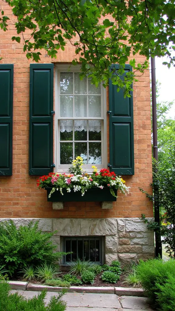 transform with contrasting shutters