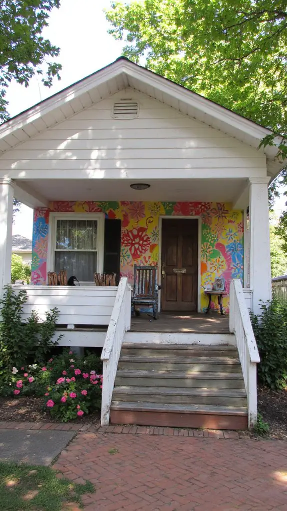 transformative porch wall murals