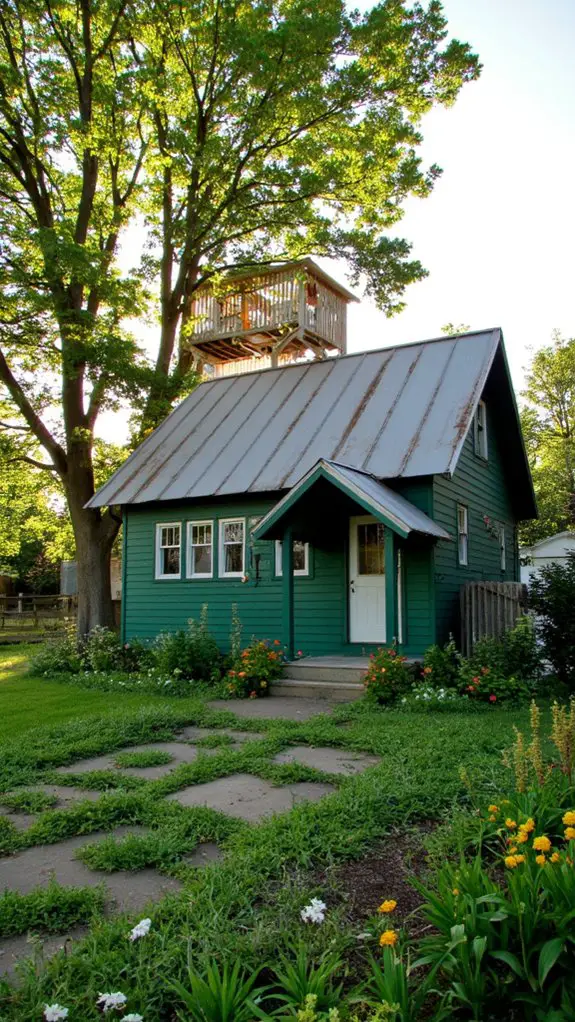 treehouse living in nature