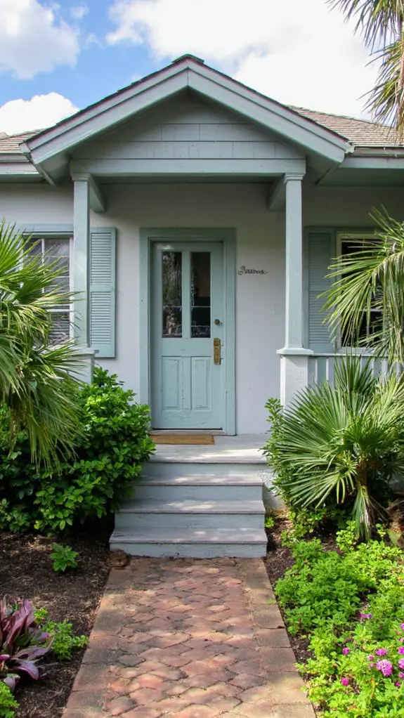 tropical charm with bahama shutters