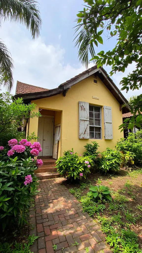 tropical warmth and charm