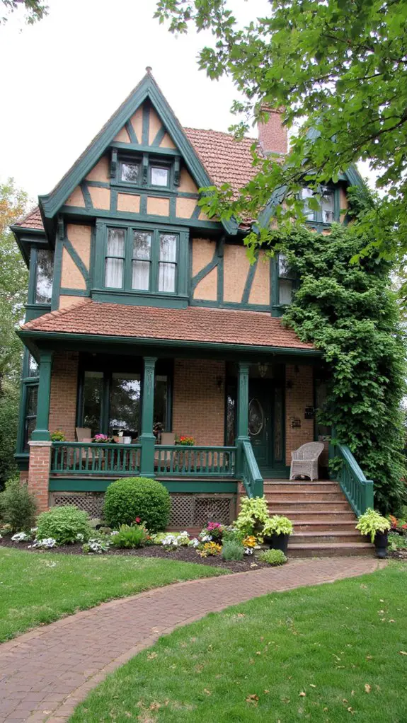 tudor charm and greenery