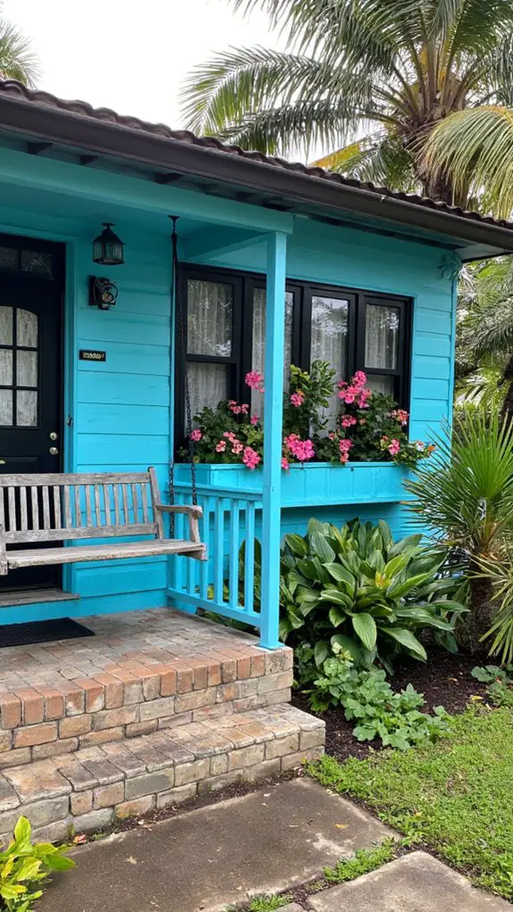 turquoise tropical paradise vibes