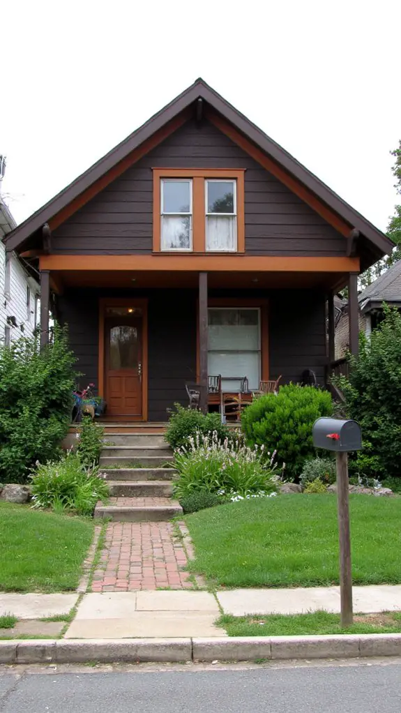 two tone brown designs enhance