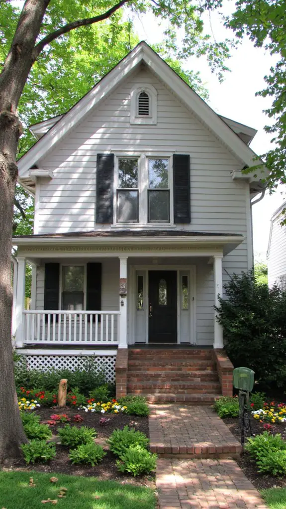 two tone shutter design appeal