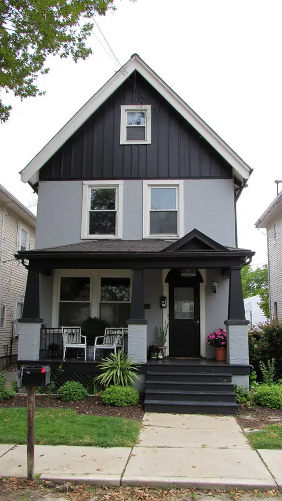 two tone siding elegance