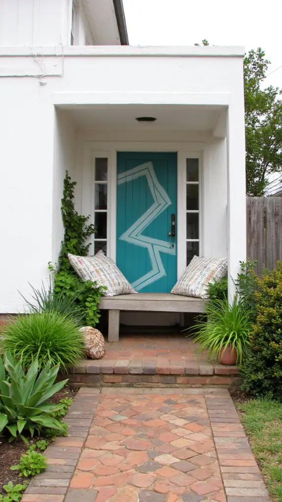 unique and bold front doors