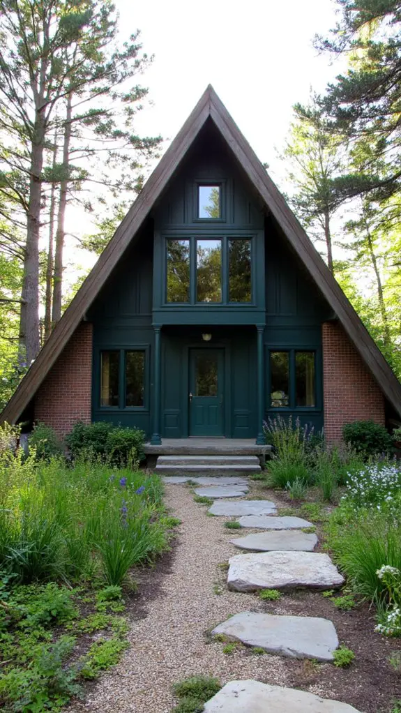 unique cozy a frame homes