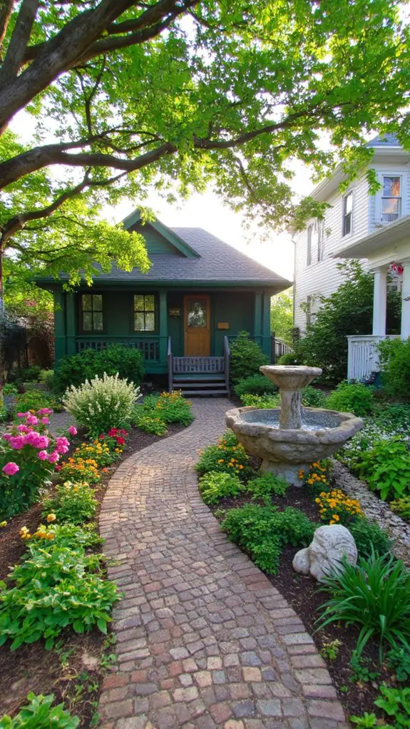 unique garden art focal points