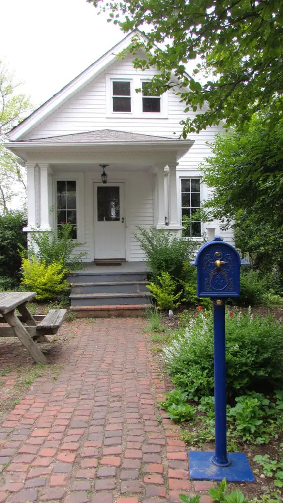 unique mailbox enhances appeal