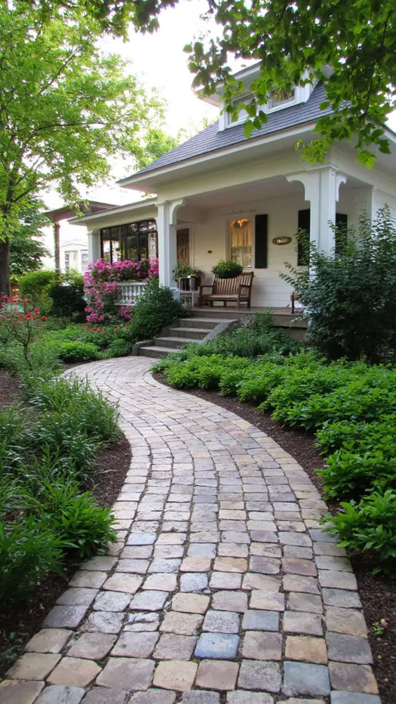unique pavers enhance pathways