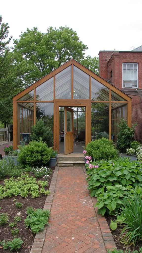 urban greenhouse with warmth