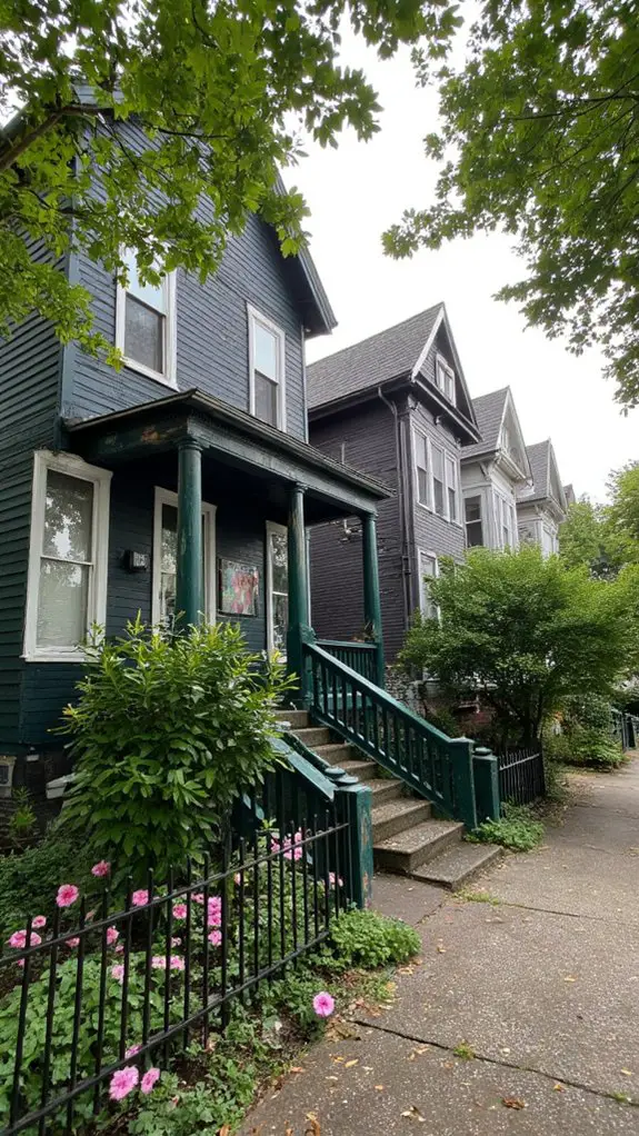 urban homes with contrast