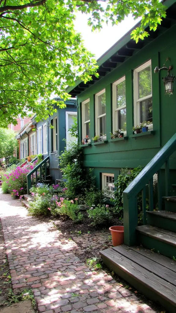 urban sanctuary with greenery