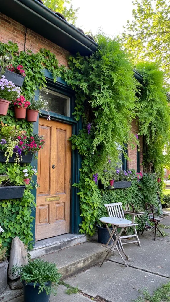 vertical gardens enhance aesthetics