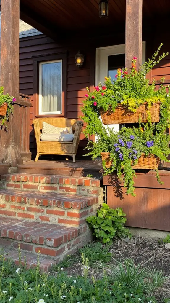 vertical planters for greenery