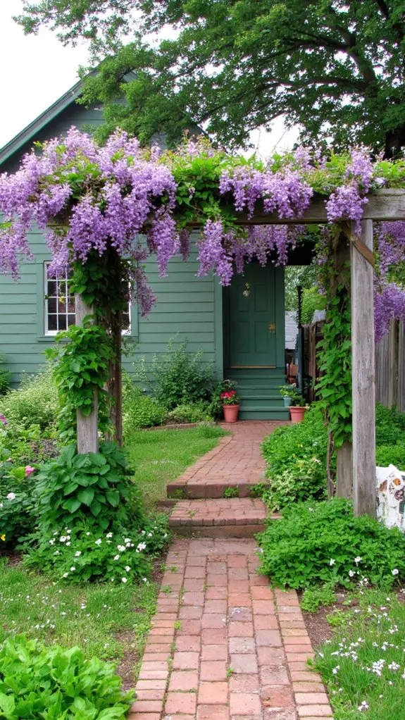 vertical support for plants