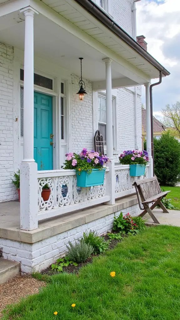 vibrant aqua enhances tranquility