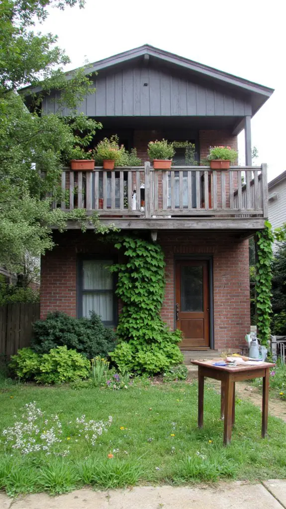 vibrant balcony garden oasis