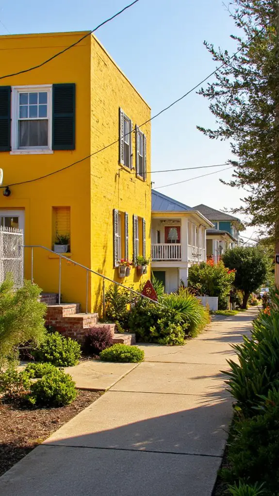 vibrant beachside architectural energy