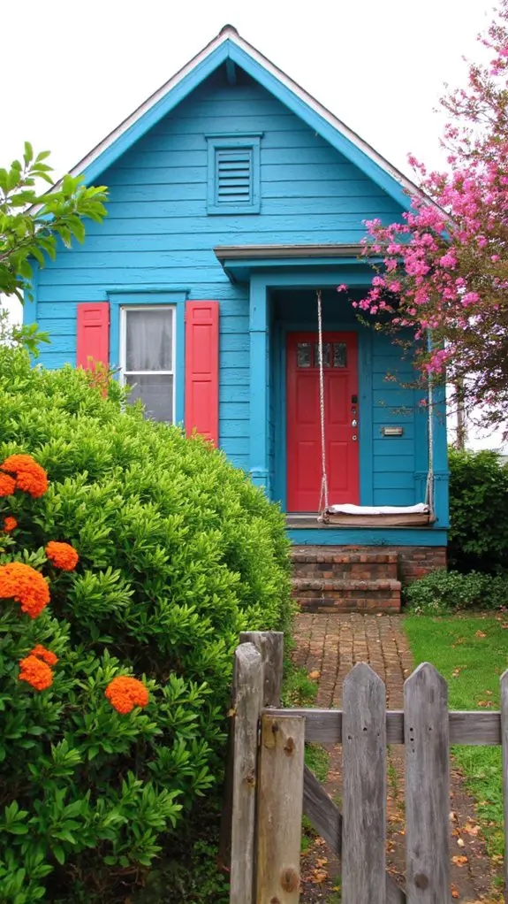 vibrant beachy color palette