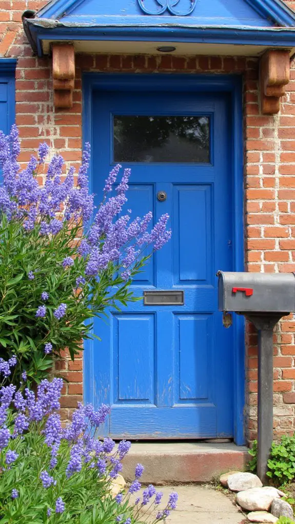 vibrant blue perennial charm