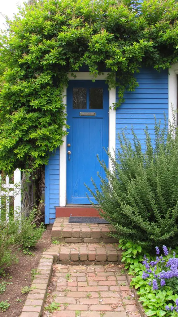 vibrant blueberries enhance garden