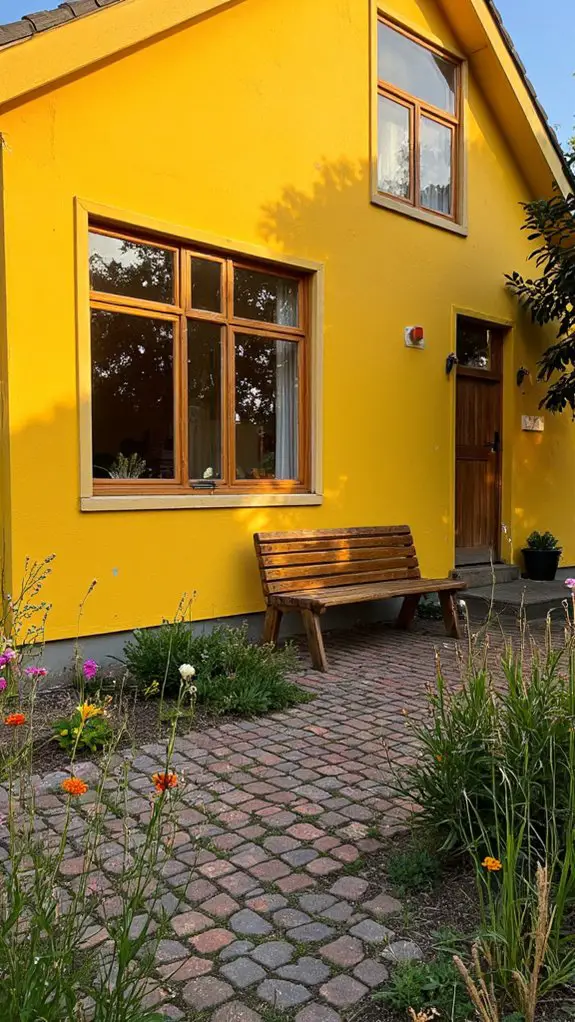 vibrant bold modern exterior