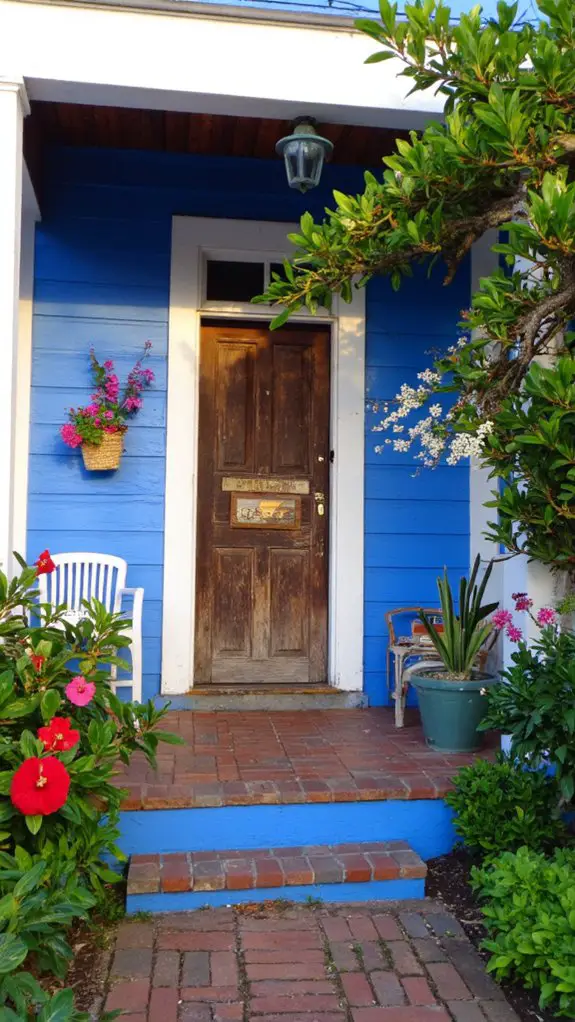 vibrant caribbean house colors
