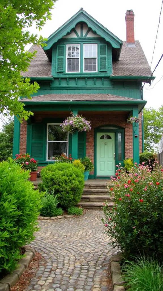 vibrant chartreuse home transformation