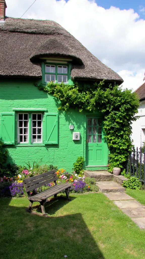 vibrant cheerful cottage appeal